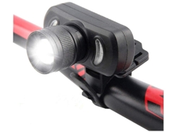 Cargador Luzes Bicicleta Usb Recarregável Modos Montanha Yizhood Negro