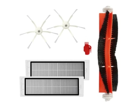 Cepillos laterales, cepillos de rodillos y filtros Hepa para Xiaomi Vacuum 1S, Roborock S50 S51 S6, piezas de Robot aspirador Mi