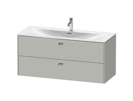 Mueble DURAVIT Brioso bajo lavabo montado en la pared 122,0 x 47,9 cm 2 cajones incl. recorte de sifón y delantal para lavabo Viu 234412