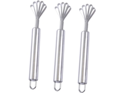 Raspador de pescado de acero inoxidable de 3 piezas, removedor de pulpa, rallador de cocina portátil, Vayotoy