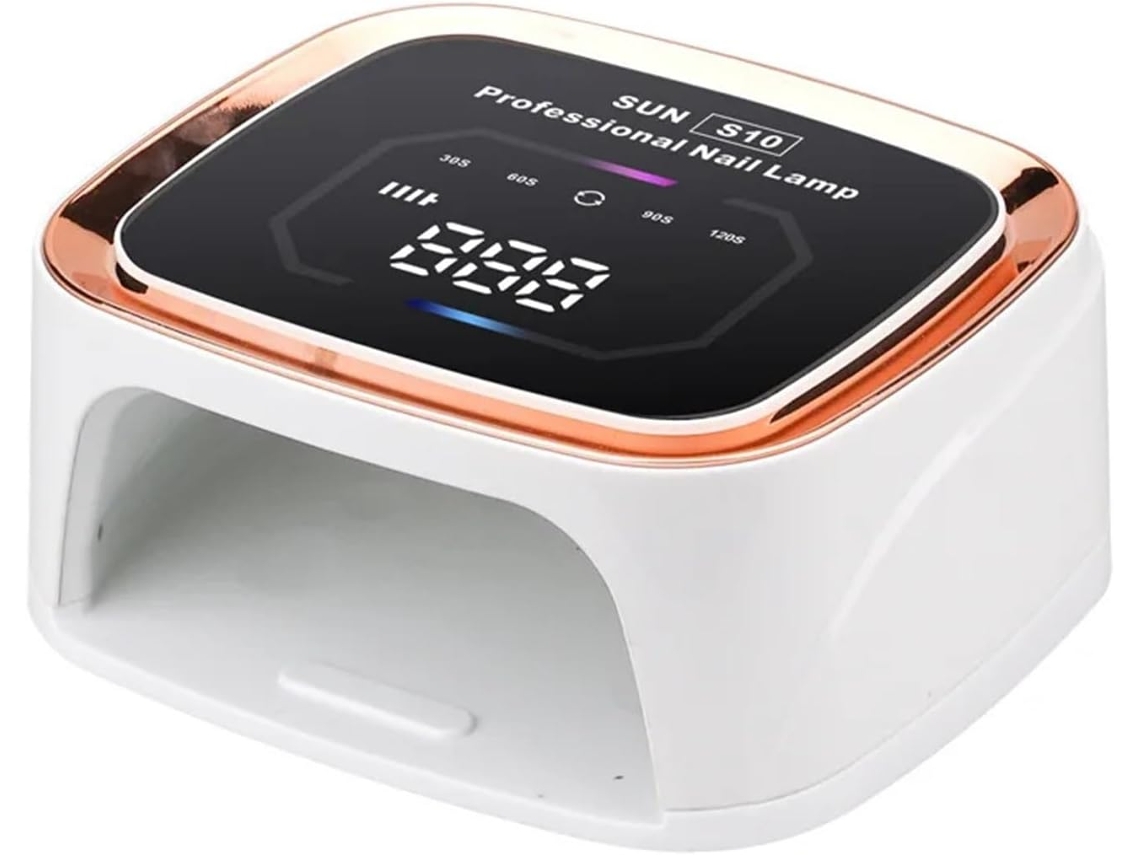 Lámpara De Uñas Led Uv De 108 W, Secador De Uñas Recargable Con Pantalla Táctil Lcd Y Sensor Inteligente.