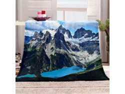 Estampado Adultos Niños Microfibra Color Cama 150x150 Cm 150x150cm
