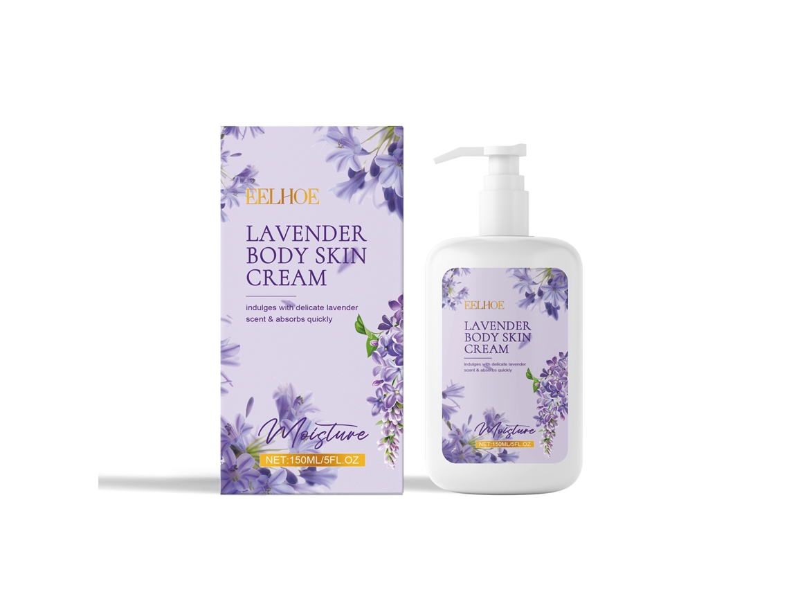 Loción corporal hidratante y calmante de lavanda