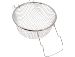 Té, Para Cocina, Cesta Plateada Para Freír, Acero Inoxidable, Mango Ergonómico Y Resistente De Acero, No Es