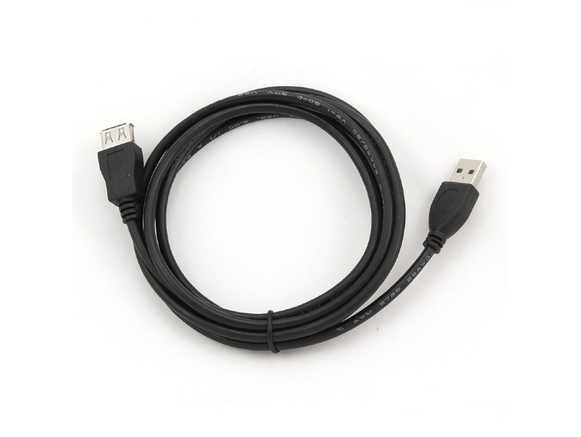 Cable USB GEMBIRD USB 2.0 Macho Hembra 1.8M