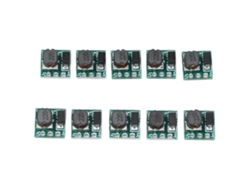 2026velora-10 Piezas Módulo convertidor elevador DC-DC 1.5V-4.2V a 5V Placa elevadora T64 Componente eléctrico