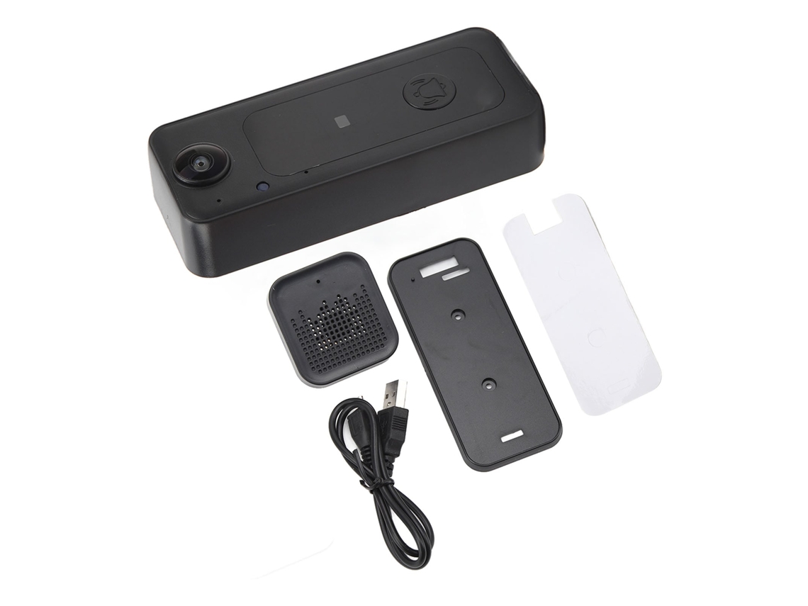 2026-timbre De Puerta Inteligente Con Cámara Hd, Wifi Y Control Remoto, Visual Inalámbrico