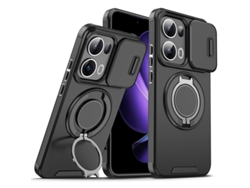 Anel De Suporte Anti-queda Para Capa De Celular Com Janela Deslizante Oppo Linkepreto - Realme P3