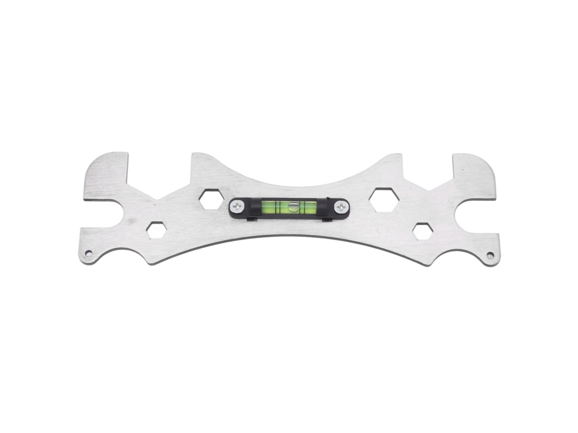 Llave Multiusos Con Nivel, Llave Hexagonal Para Extracción De Tornillos Para Reparación De Grifos Y Tuberías De Baño