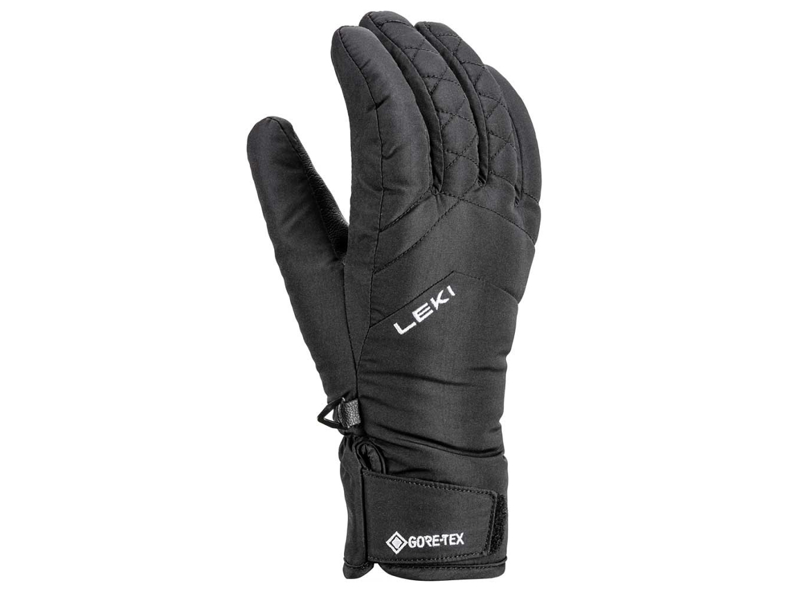 Guantes LEKI ALPINO Luvas Sveia Gtx Preto 8 Mulher
