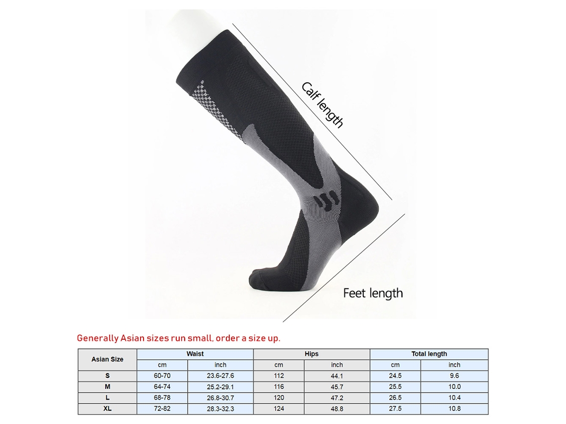 Calcetines Deportivos De Compresión Para Hombres Y Mujeres Para Ciclismo, Running Y Fútbol.