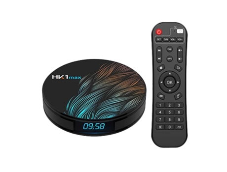 Box Smart Tv HK1 Max Android 9.0 4GB 128GB 64GB 32GB Rockchip 4K Wifi Netflix Android TV Set black_4GB + 128GB