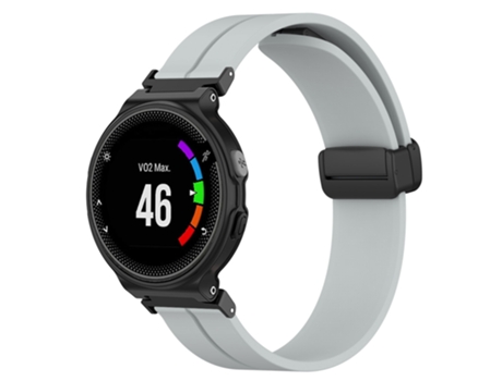 Correa de Silicona Color Sólido para Reloj Garmin Forerunner Gris INF