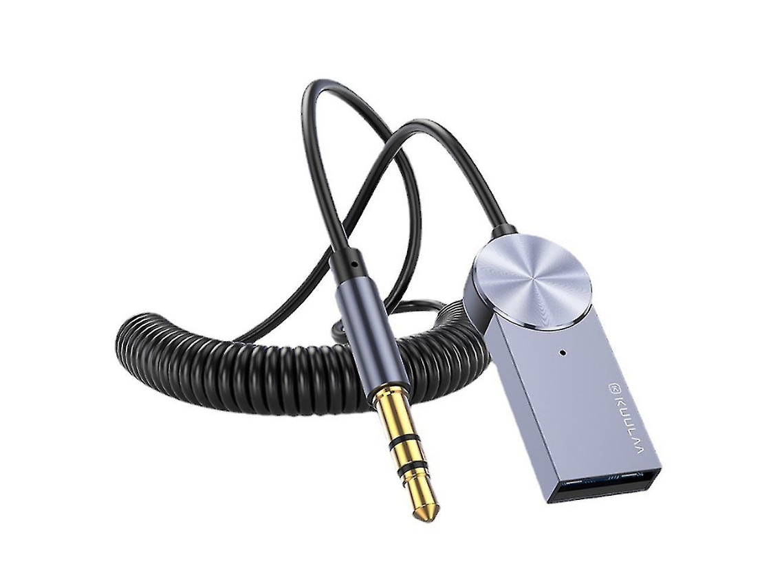 Receptor Bluetooth para coche, cable adaptador Bluetooth para coche, conector auxiliar de 3,5 mm, receptor Bluetooth para altavoz Rosewell