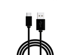 Cable COOL Universal (USB - USB-C - 1.2 m - Negro)