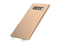 Cubierta Trasera De Cristal Para Samsung Galaxy Note 8 Sm-n950 Con Lente De Cámara Preinstalada - Dorado