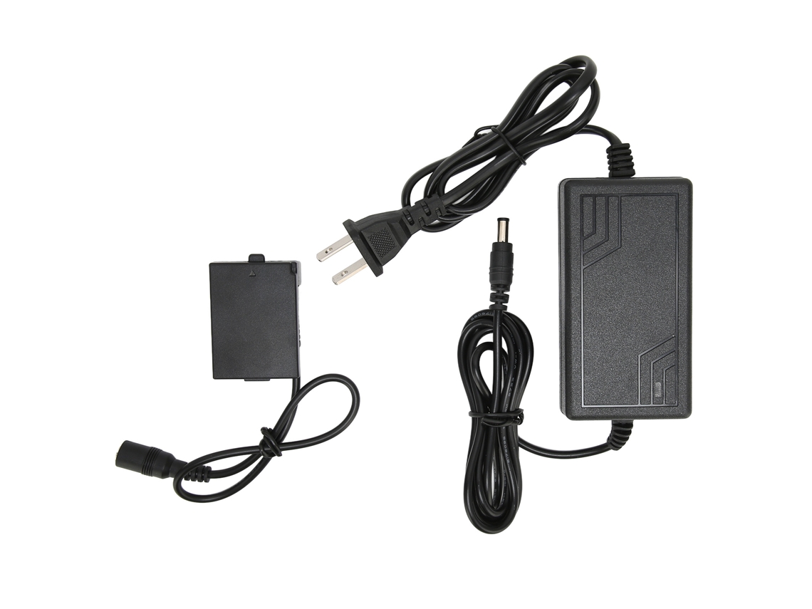 Kit De Batería Simulada Con Conector Dc E10 Y Adaptador Para Cámaras Eos 2000d, 3000d, 4000d, 1300d, 1200d Y 1500d.