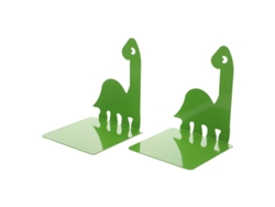 2026rebe-2 Piezas Soporte De Libros Dinosaurio De Metal Decorativo Organizador De Estantería Para Hogar Y Oficina