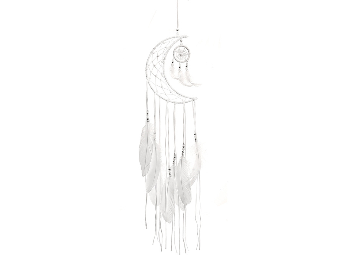 VVJIJILLY Pingente Suncatcher Para Decoração Em Cristal, Apanhador De Sonhos Com Design De Lua E Estrela Feito À Mão Que Realça A Decoração Boêmia Da Casa