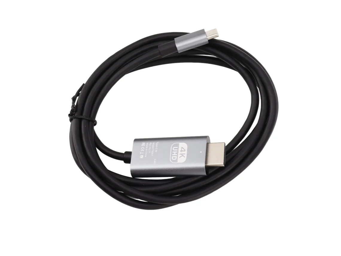 Cable Adaptador Usb C A Interfaz Multimedia Hd 4k 30hz Uhd Plug And Play