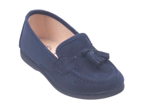 Mocasines Unisex TOKOLATE Mocasín Borlas 100% serratex Azul (26)