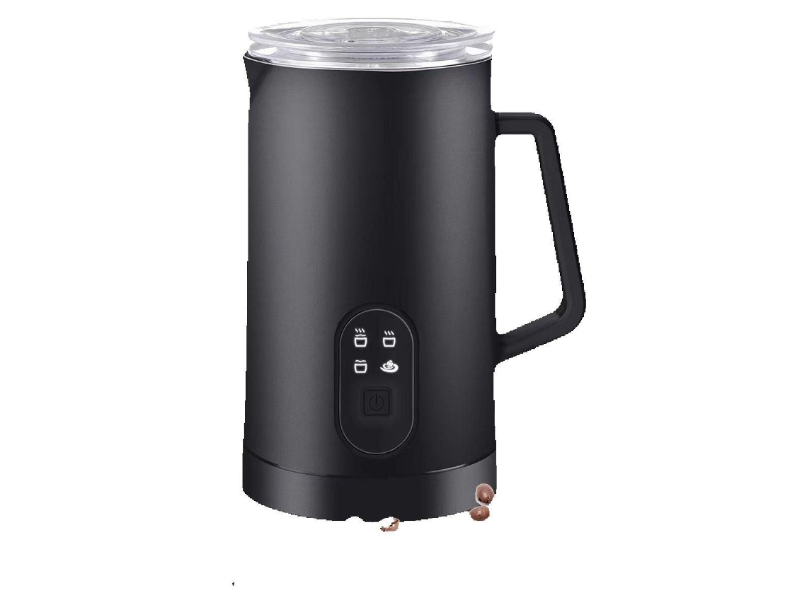 (Negro) Cuatro en uno: Prepara capuchino, chocolate caliente y leche helada.