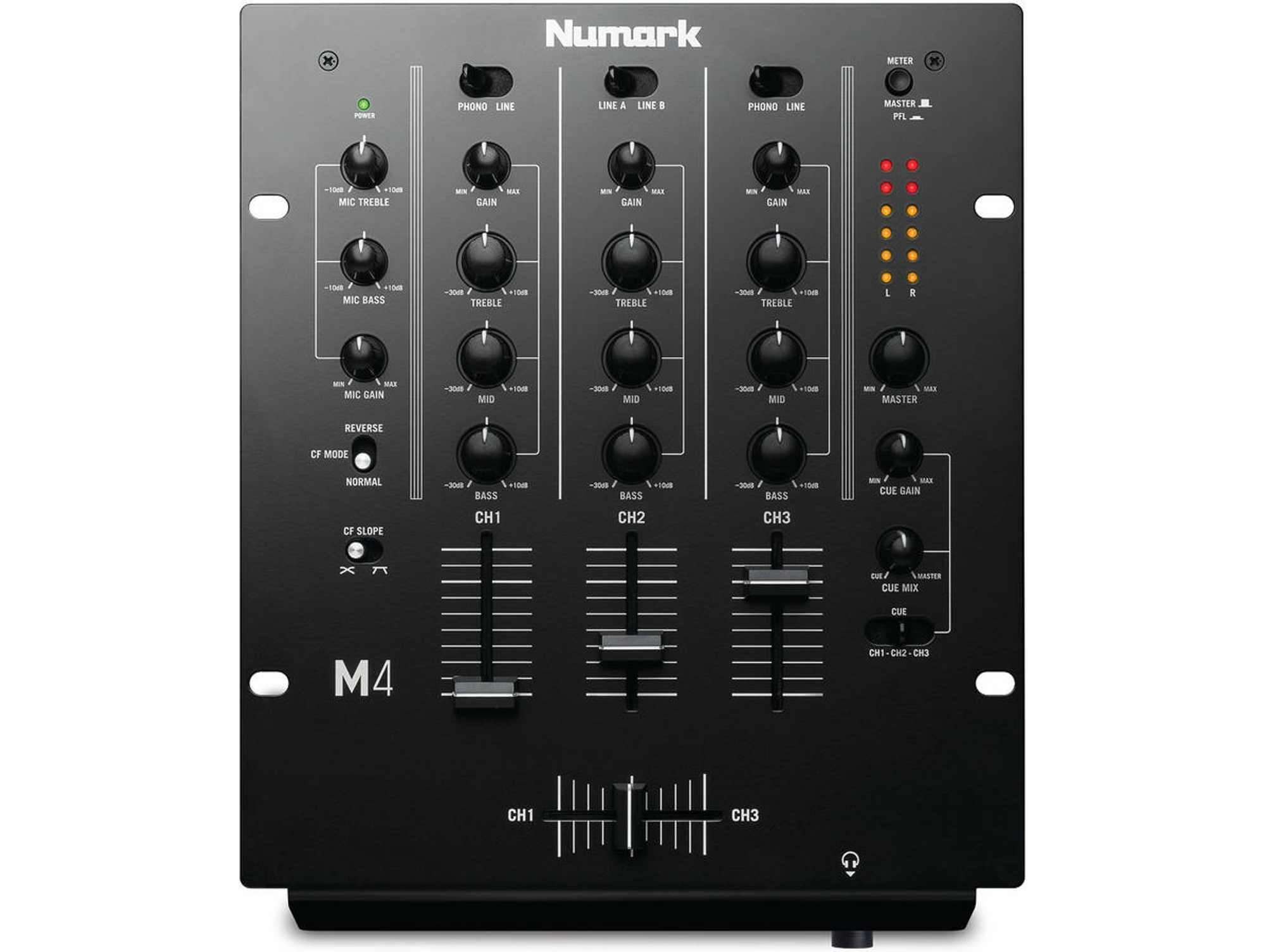 Mesa de mezclas para DJ NUMARK M4 Negro
