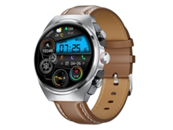Reloj inteligente con llamada Bluetooth y auriculares inalámbricos 1 5 Cuerpo de acero ultrafino Rastreador de reloj deportivo con sonido 9D D YEMAESRE