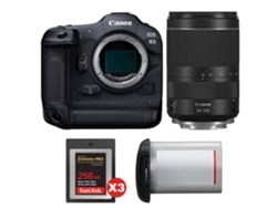 Canon Eos R3 + Rf 24-240mm F/4-6.3 Is Usm + 3 Sandisk 256gb Extreme Pro Cfexpress Type B + Canon Lp-e19 + Ebook “20 Consejos Para Fotos Que Impactan”