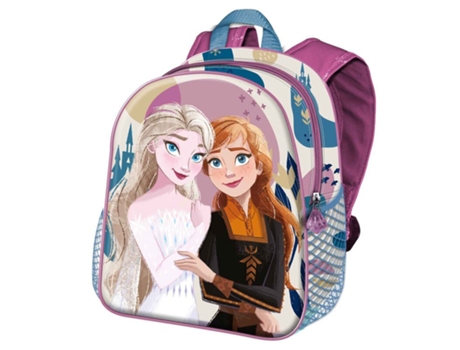 Mochila 3D Castle Frozen 2 Disney 31Cm