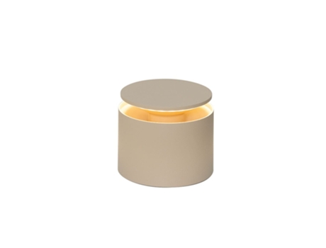 Lámpara de mesa LED Push Up Sand portátil y recargable ZAFFERANO