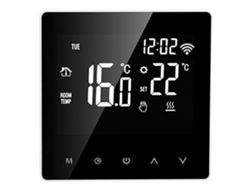 Termostato Inteligente Me81h Con Wi-fi Y Pantalla Lcd Para Calefacción Por Suelo Radiante Eléctrica/de Agua, 230 V