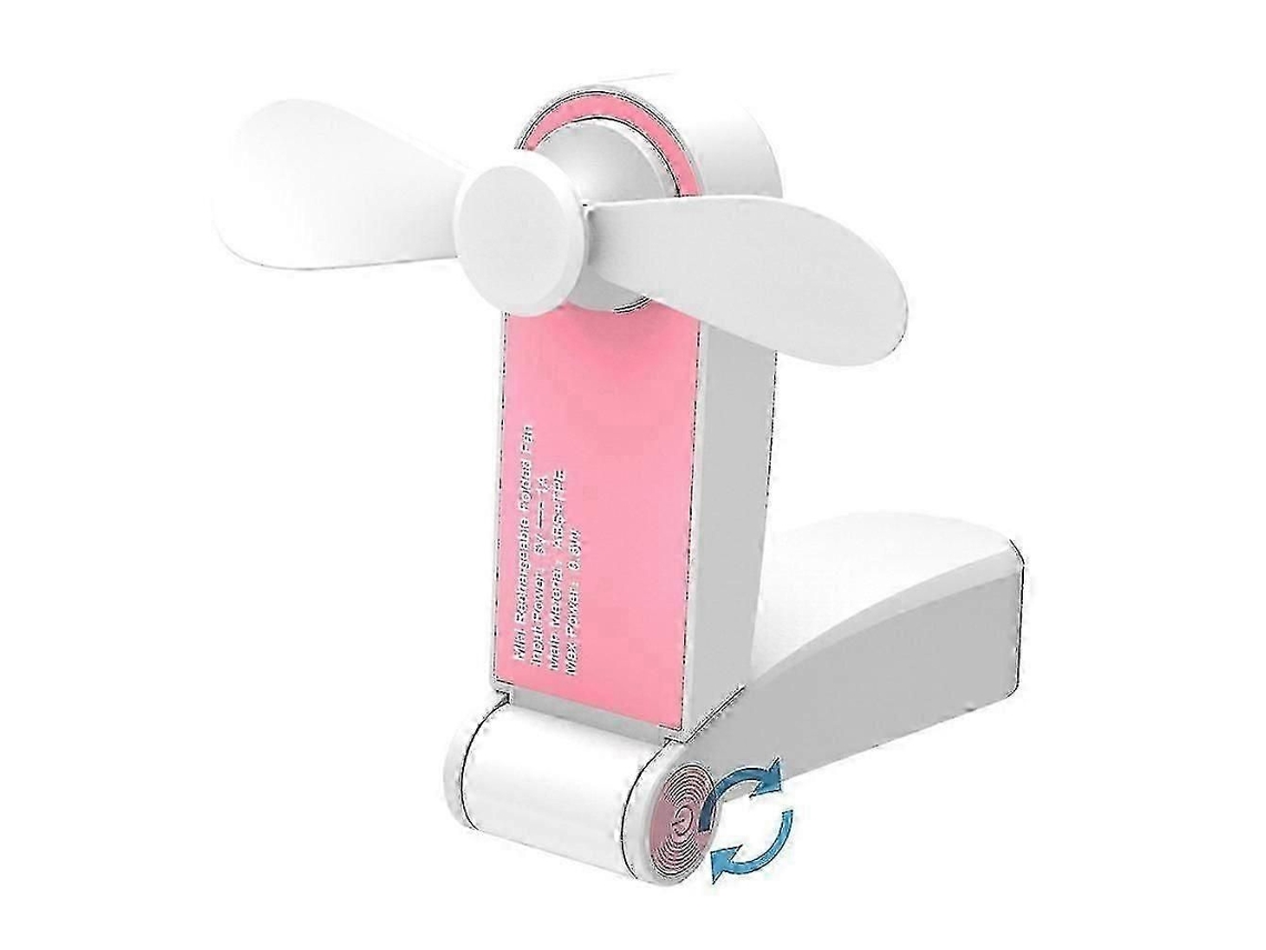 Ventilador De Bolso Dobrável Portátil Ventilador De Viagem Recarregável Mini Ventilador Portátil