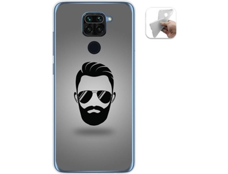 Carcasa Xiaomi Redmi Note 9 TUMUNDOSMARTPHONE Barba Multicolor