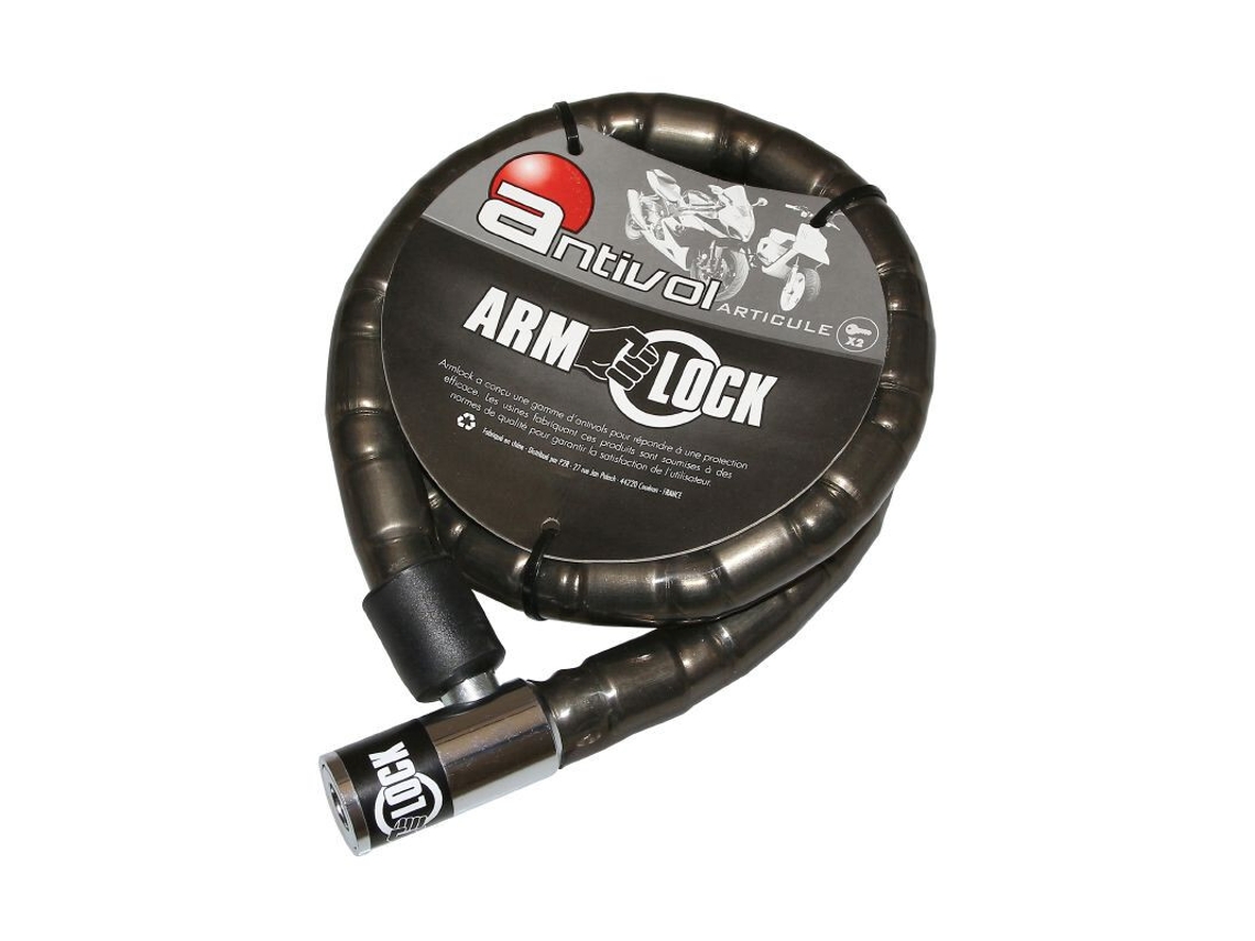 Cerradura de cadena articulada con 2 llaves ARMLOCK