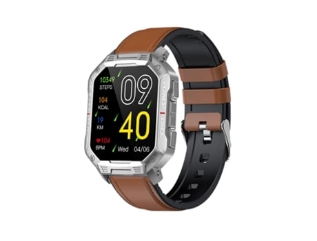 Reloj inteligente Reloj inteligente militar para hombres Reloj inteligente táctico de 1 83 pulgadas para teléfono Android Iphone AUJEZON