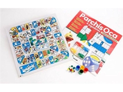 Juego de Mesa FALOMIR Parchis Oca De 40cm: Con Fichas