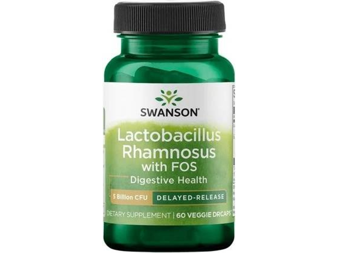 Complemento Alimentar SWANSON Lactobacillus Rhamnosus De Ufc (60 cápsulas)