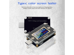 Probador Usb-c Fnc88 Con Disparador Pd, Voltímetro, Amperímetro Y Pantalla Lcd De 0,96 Pulgadas.