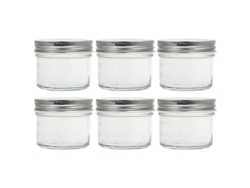6 Latas De Sellado De Vidrio.