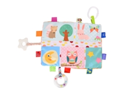 Manta De Seguridad Baby Moon Bunny, Juguete De Peluche Marrón, Cómoda, Desarrollo Táctico