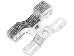 Kit De Fijación De 10 Piezas De Hierro Galvanizado Para Lámparas De Techo Y Soportes Para Lámparas De Pared.