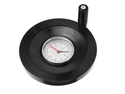 Volante Redondo Con Indicador De 0 A 9: Ajuste Preciso Para Máquinas De Vidrio Y Alimentos De 18 X 200 Mm.
