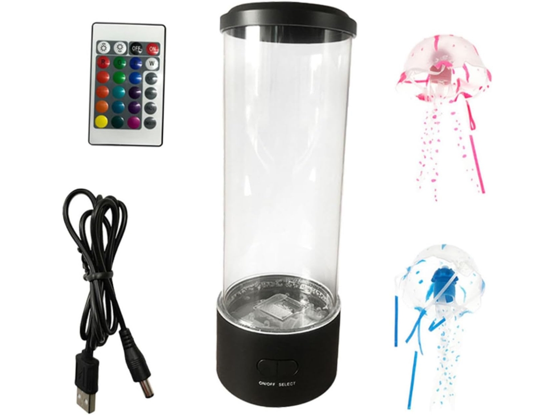 1 Juego De Lámparas Led Decorativas Con Control Remoto, Luz Nocturna, Iluminación Ambiental Para Acuarios Y Dormitorios.