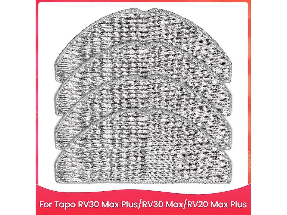 Mop Cleaning Pad Replacement For Rv30 , Rv30 Max, Rv20 Robot Vacuum Cleaner Accessories