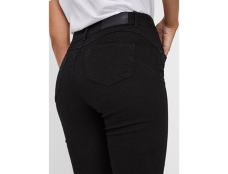 Noisy May Jeans Jen Normal Waist Slim Straight Shaper Vi023Bl