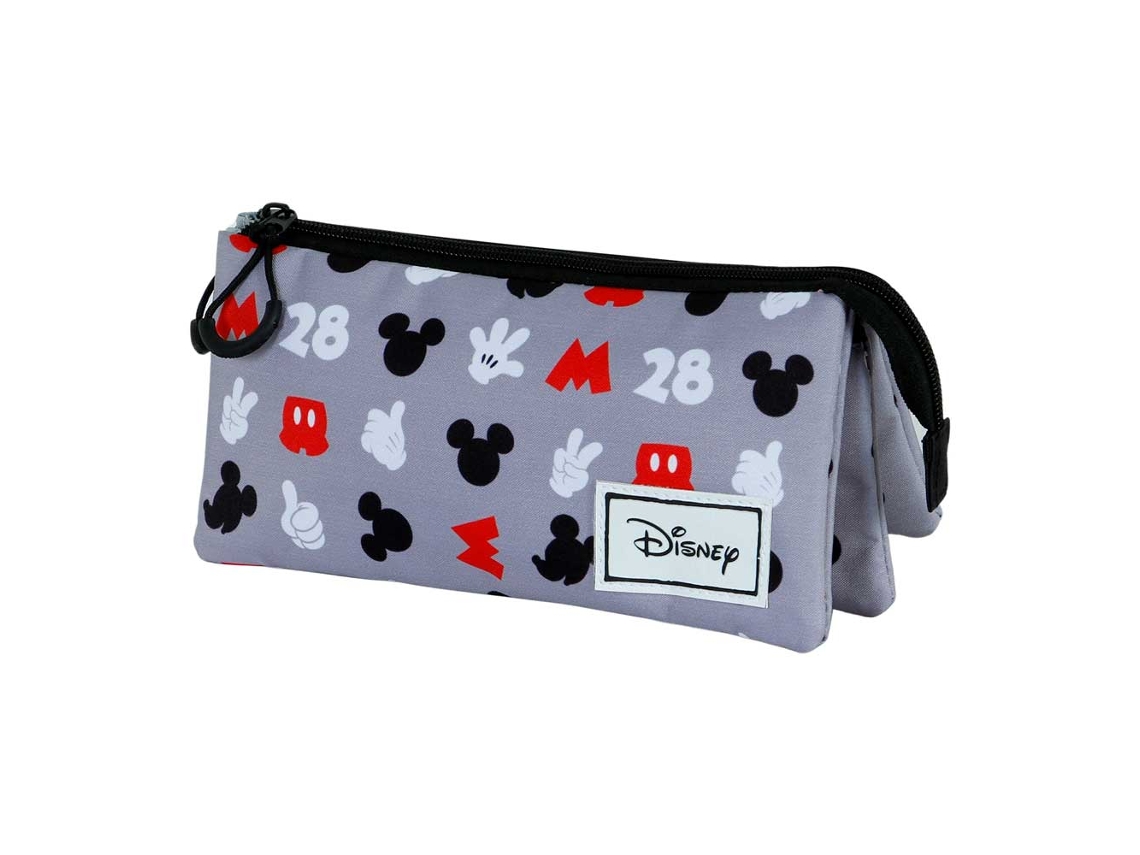 Mickey Mouse Grey Portatodo Triple FAN 2.0, Gris