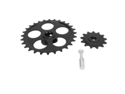 2026-kit De Piñones 410 28t Y 13t De Acero Carbono Para Atv Moto Bicicleta Diy Accesorio