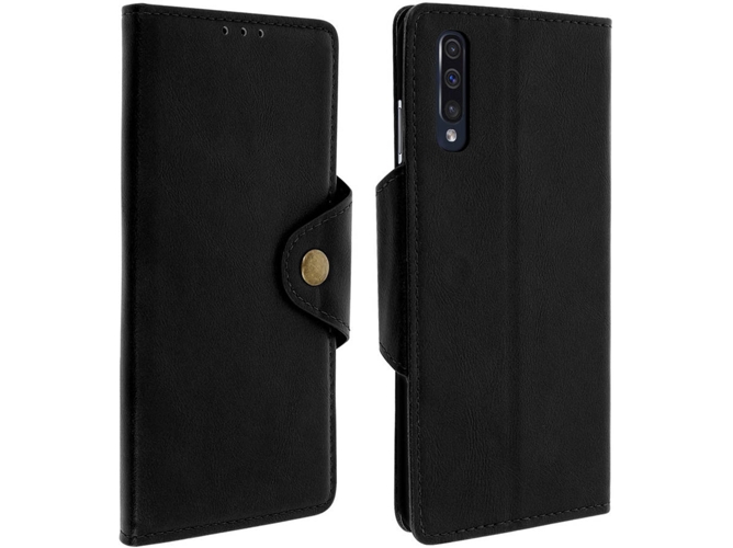 Funda Samsung Galaxy A50 AVIZAR Wallet Negro