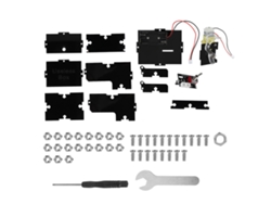 Caja Inútil Diy Juguete Divertido Regalo Único Kit De Piezas Automáticas Déjame En Paz Negro